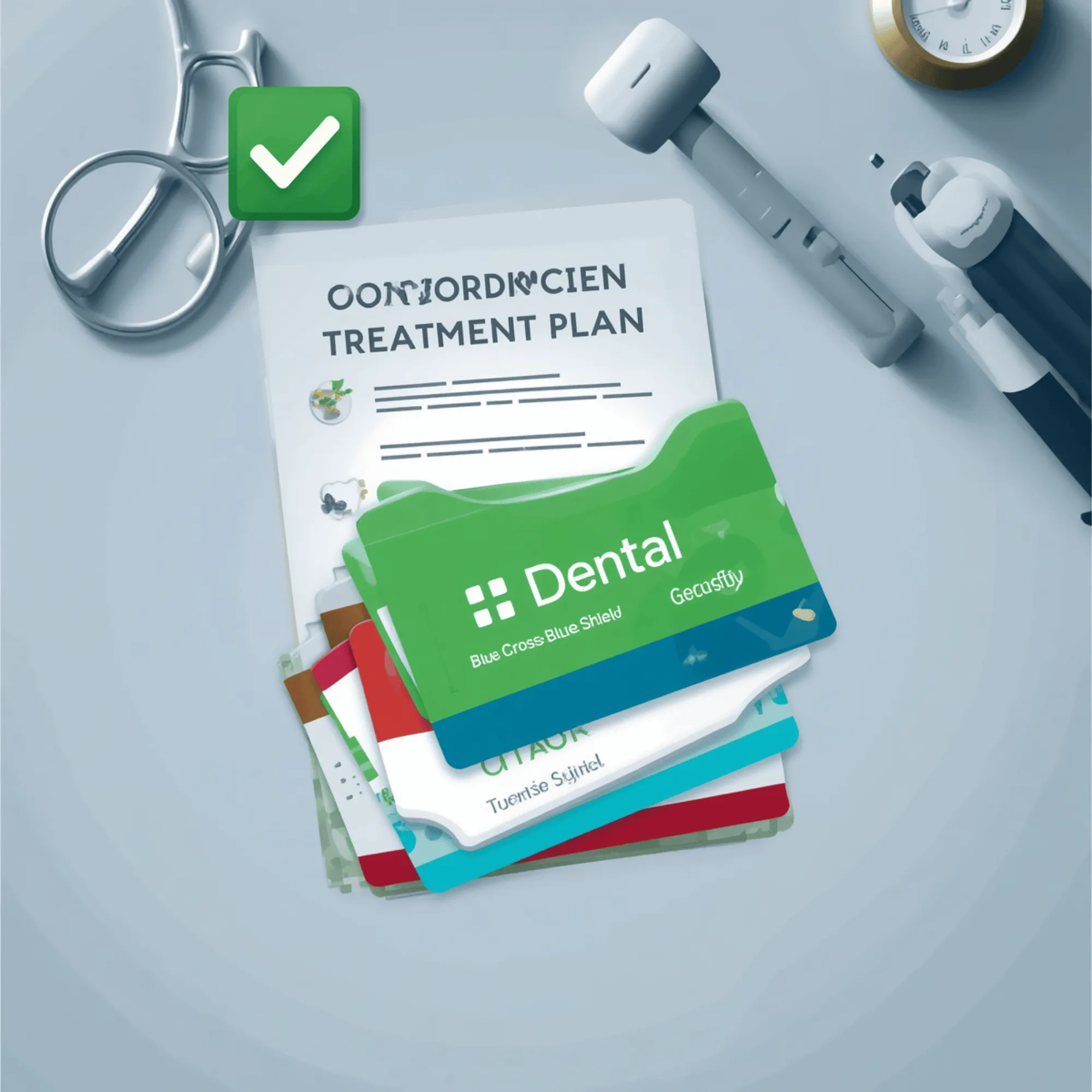 Coordination of benefits dental insurance stacking