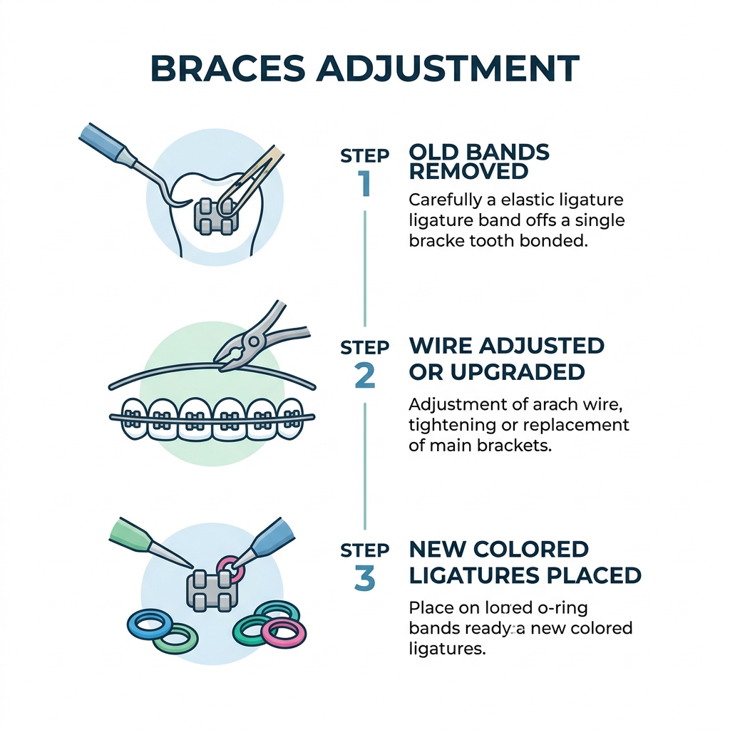Braces Adjustment Timeline