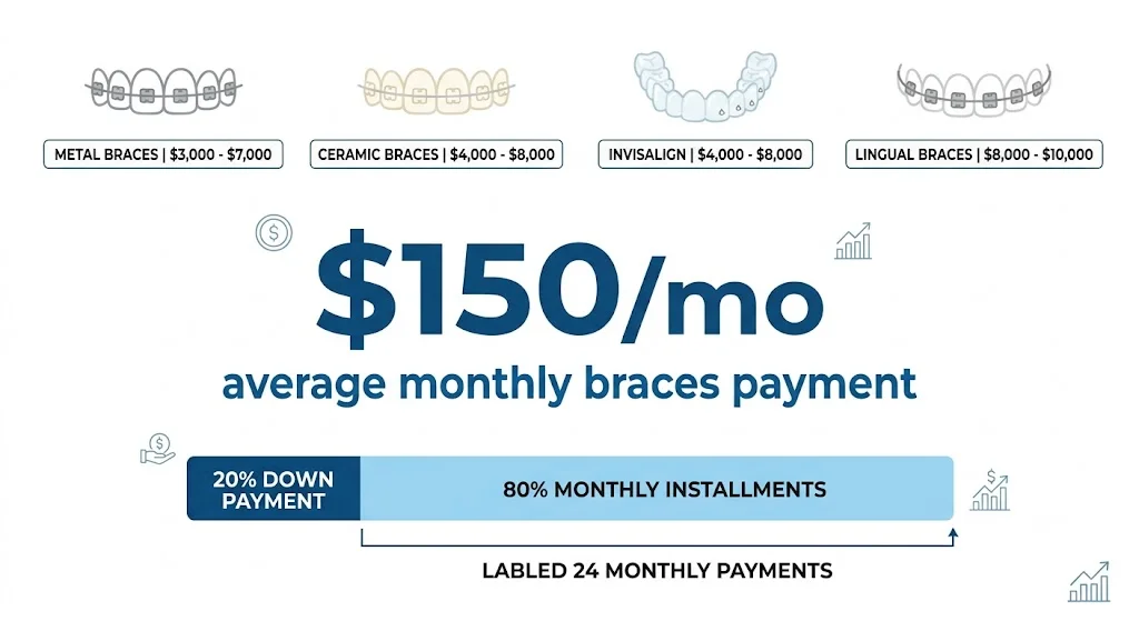How Much Do Braces Cost Per Month? Payment Plans Explained (2026 Guide)