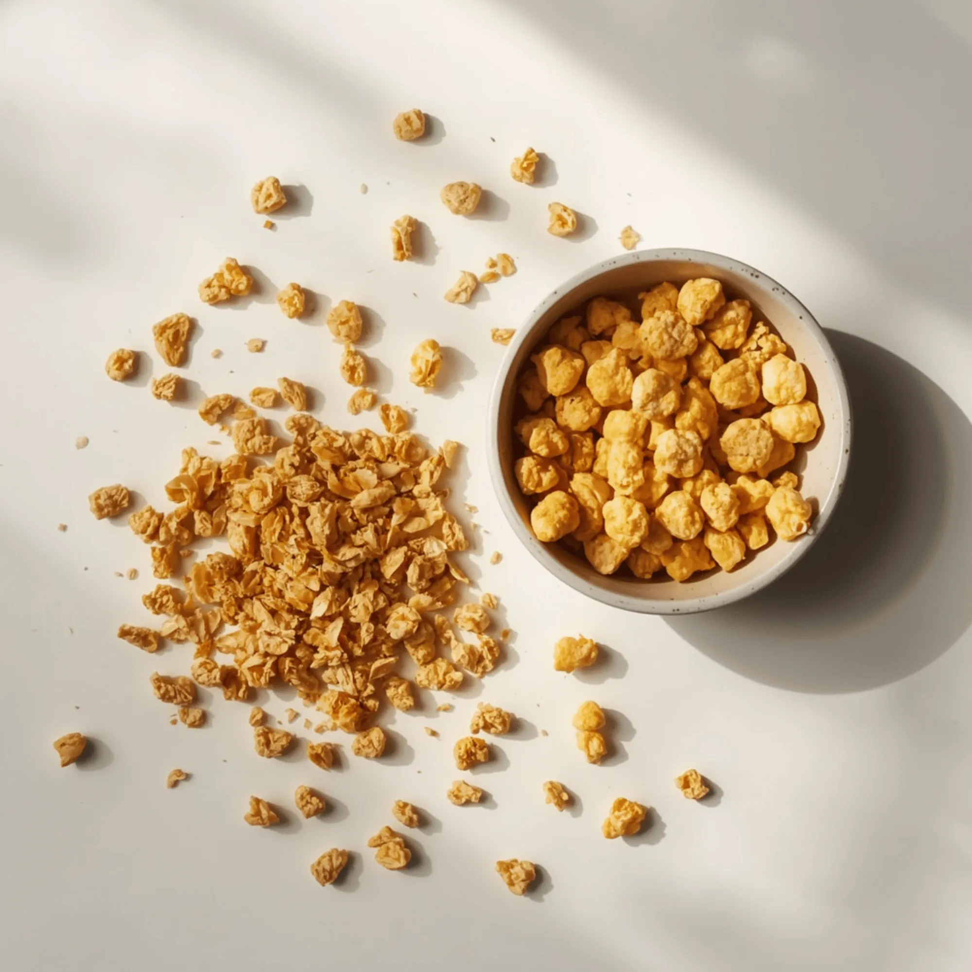 Puffcorn and popped sorghum as safe substitutes for popcorn with braces