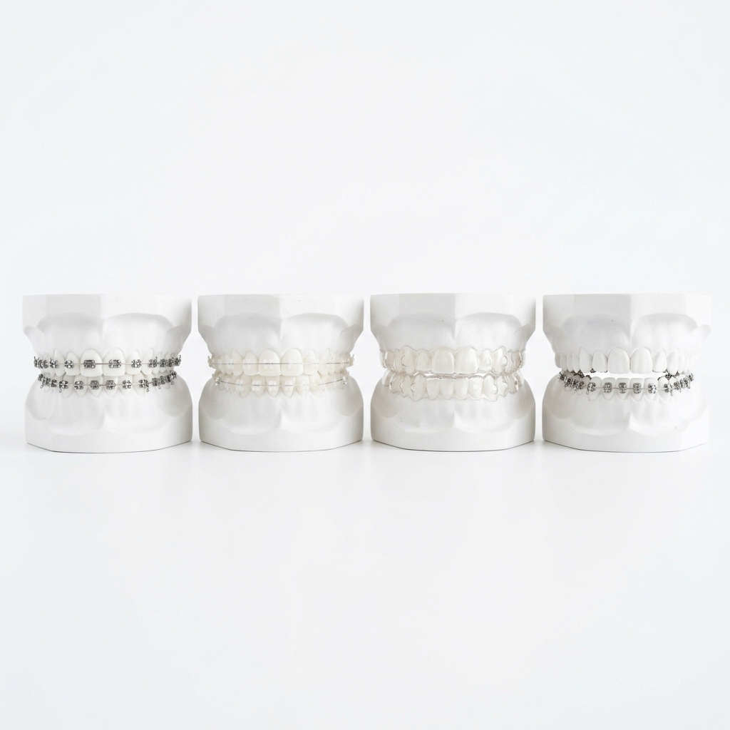 Comparison of braces types