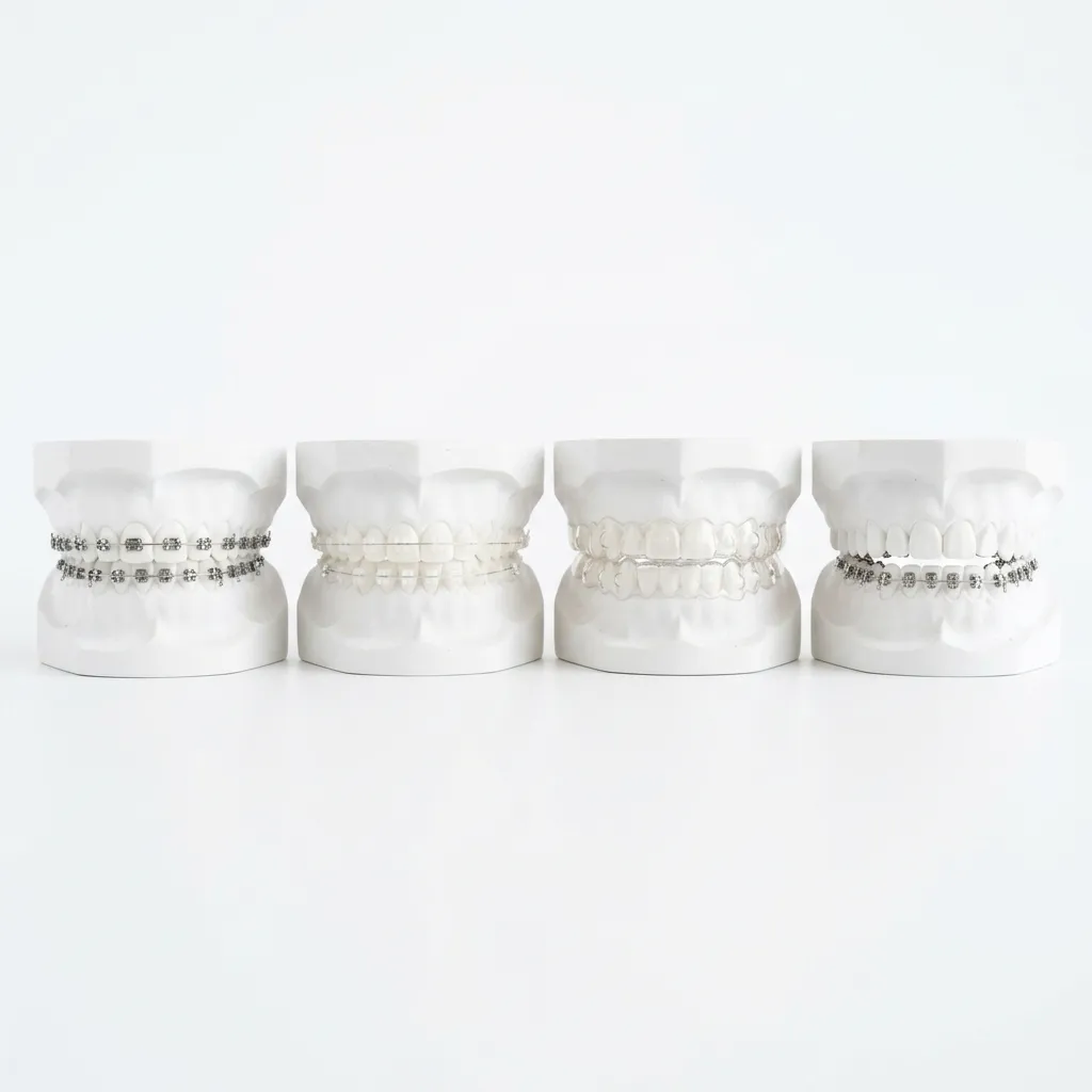 Comparison of braces types