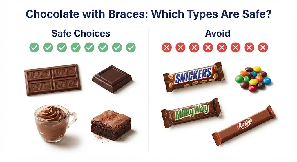 Can You Eat Chocolate with Braces? (It Depends on the Type)