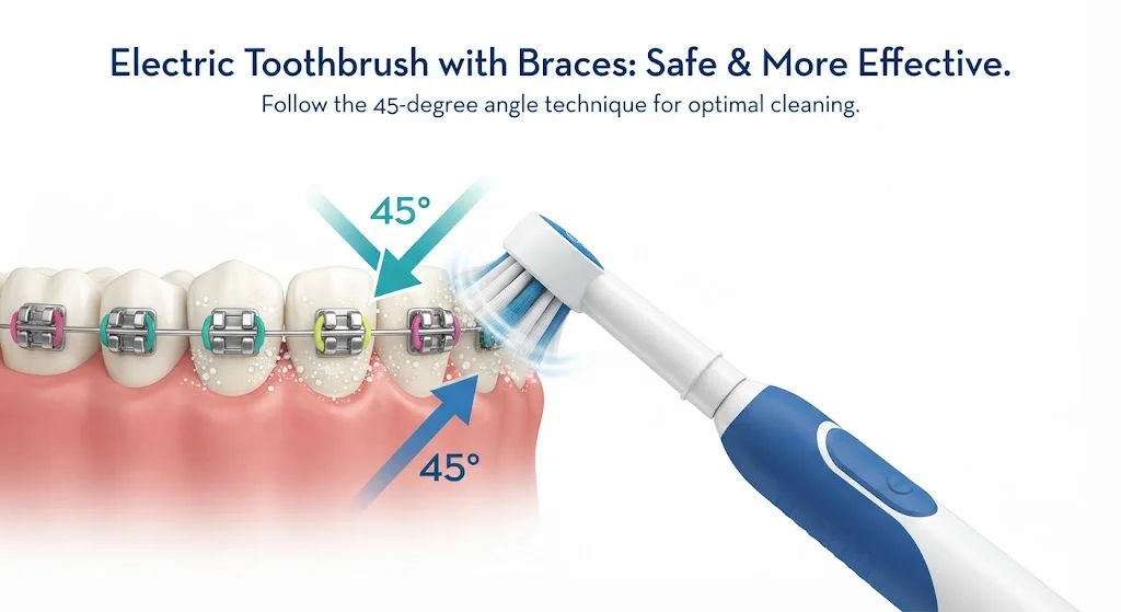 Can You Use an Electric Toothbrush with Braces?