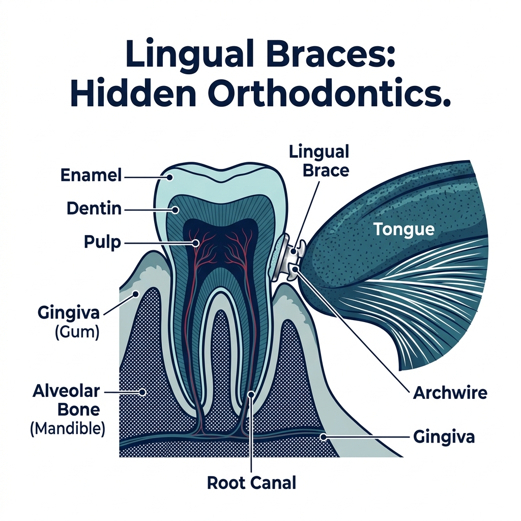 Lingual Braces: Hidden Orthodontics