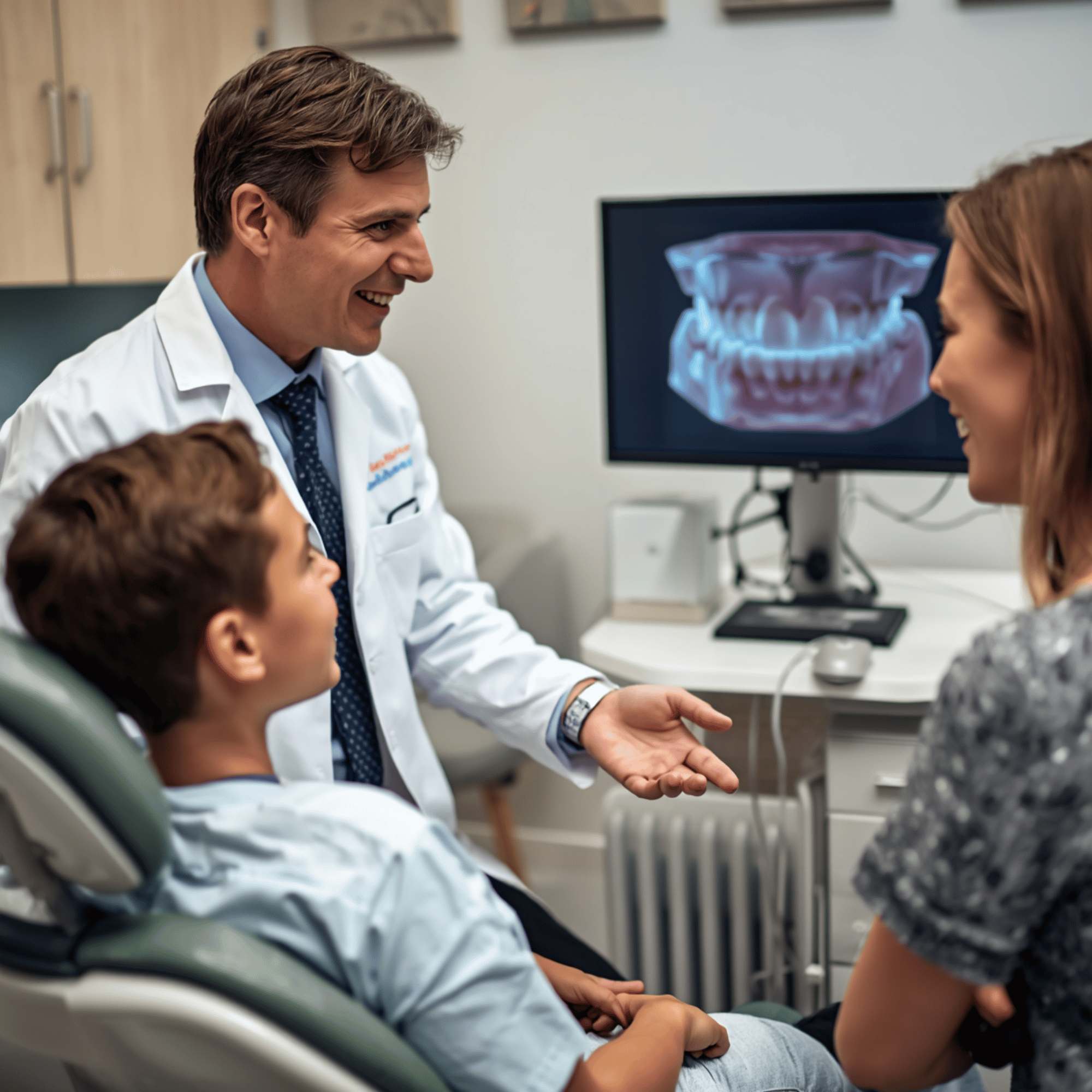 Orthodontist consultation