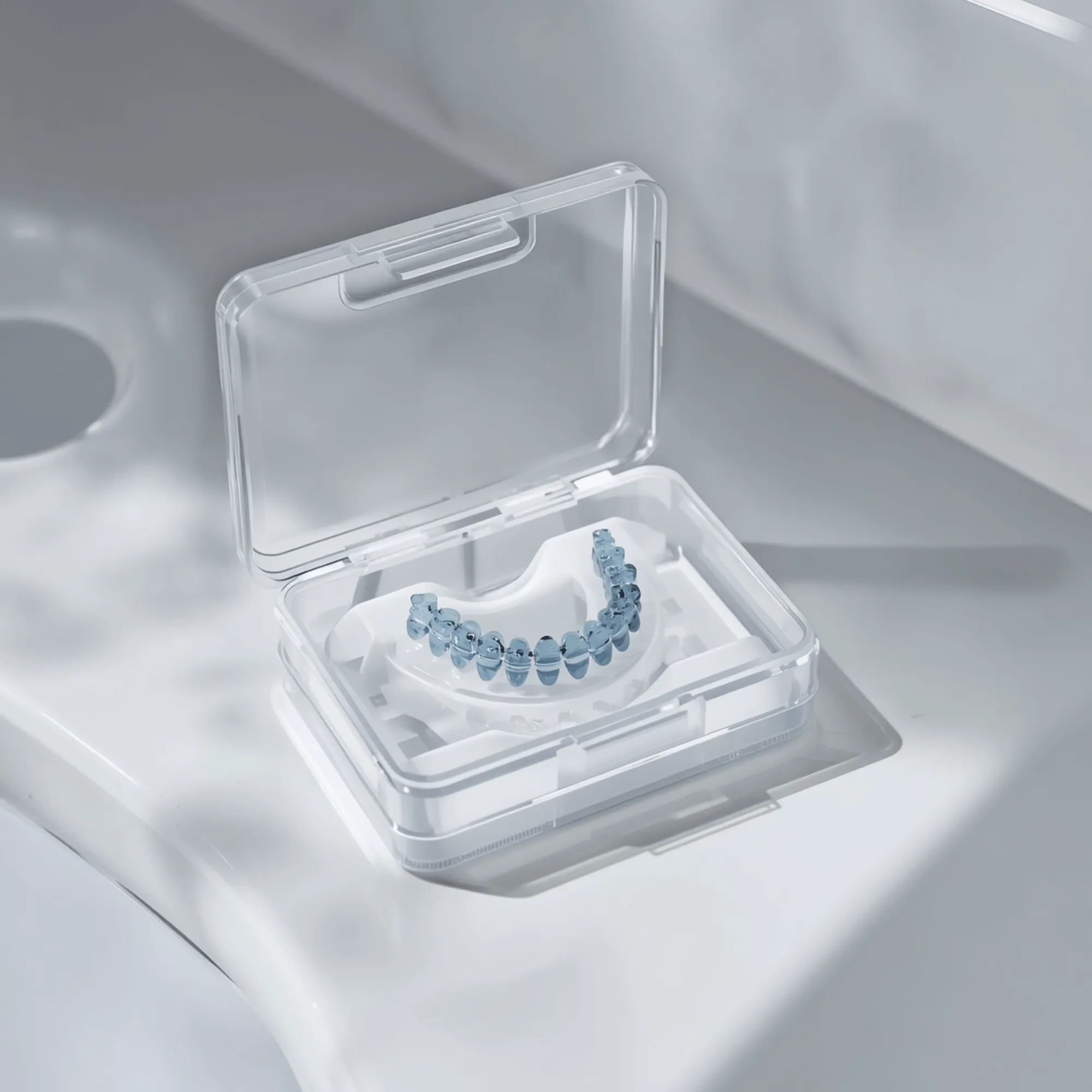 Orthodontic retention phase with retainer