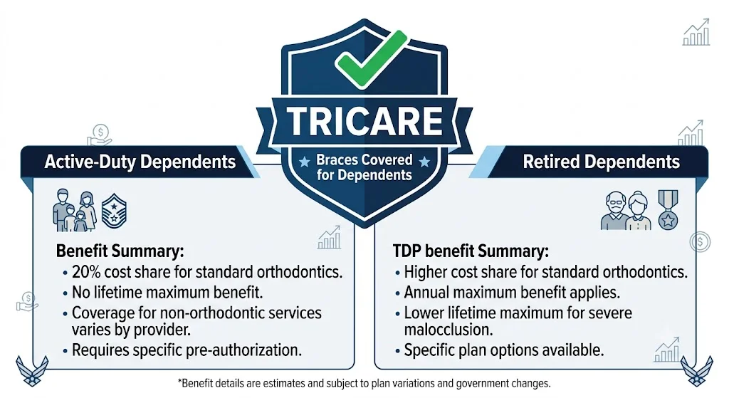 Does TRICARE Cover Braces for Dependents? TOP Coverage Explained (2026 Guide)